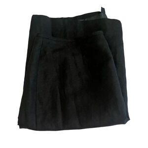 Tahari  NWT Polar Blue/Black Skirt Size 14 Zip Up